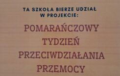 Więcej o: Challenge- Pomarańczowy Tydzień Przeciwdziałania Przemocy