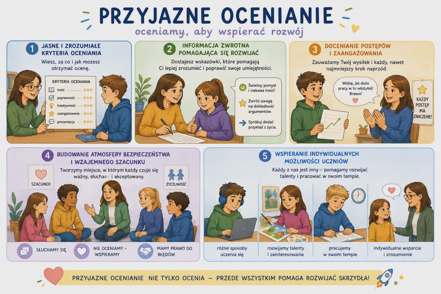 przyjazne ocenianie