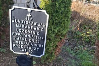 Gr&oacute;b weterana Władysława Makarewicza