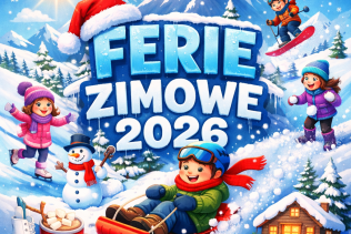 Grafika bezpieczne ferie