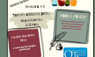 Szkolny konkurs literacki