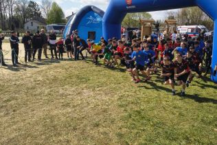 Uczniowie na starcie