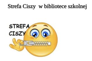 Strefa ciszy w bibliotece szkolnej