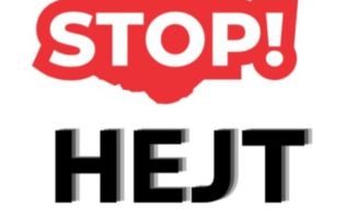 Stop Hejt plakat informujący