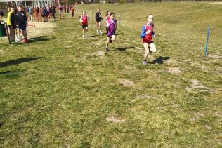 Uczennice podczas biegu2