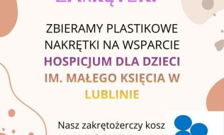 Zbi&oacute;rka plastikowych nakrętek
